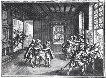 La défenestration de Prague en 1618